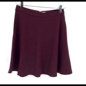 Wilfred Mini Skirt burgundy wine purple